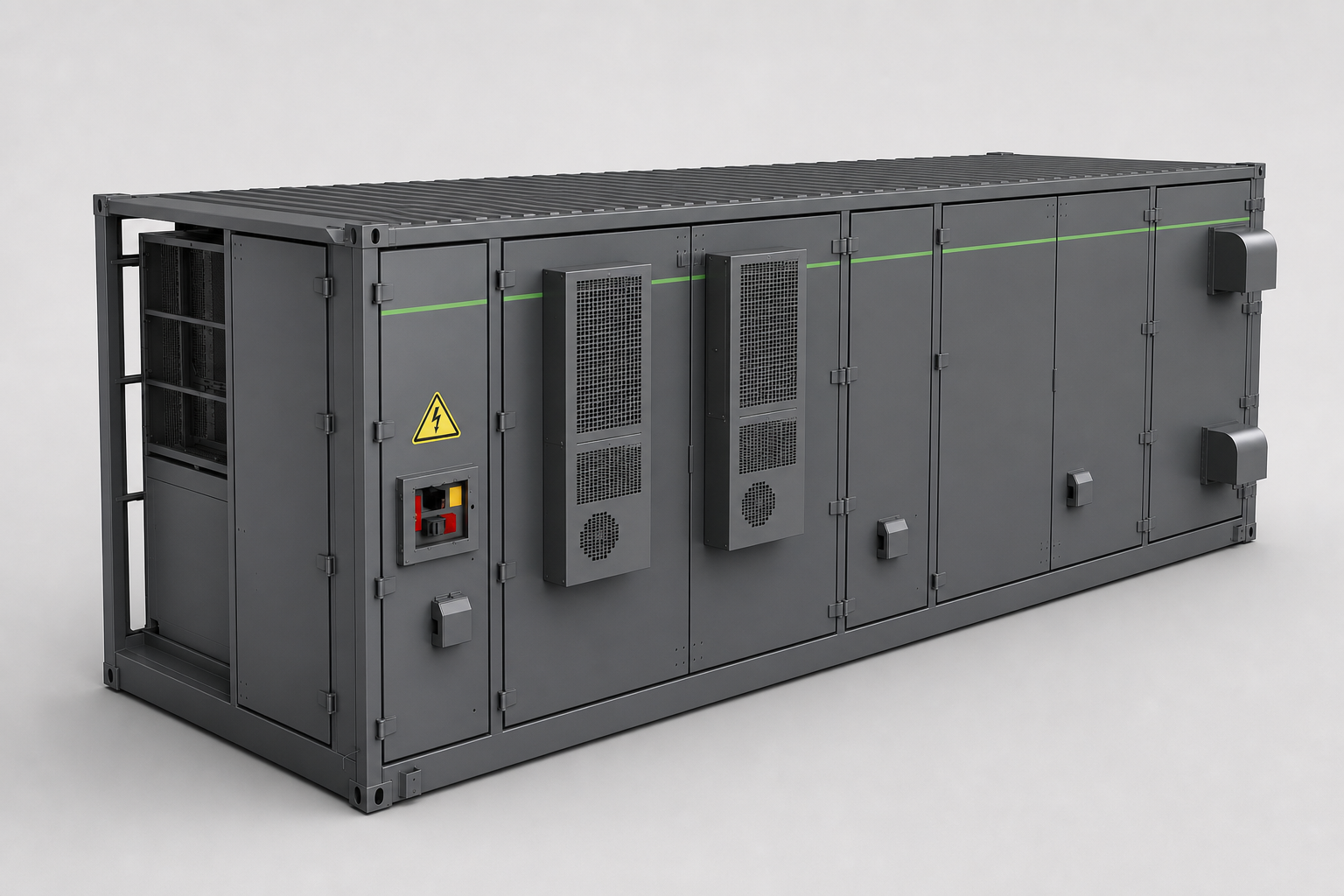 Two-hour-class container battery storage system used for BESS duration comparison
